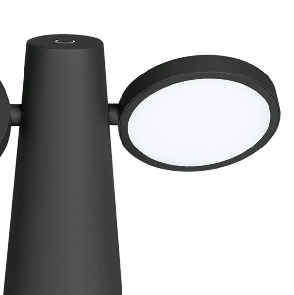 Outlet Straluma Verstelbare buitenlamp tafel antraciet oplaadbaar