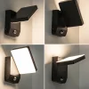 Online Straluma Verstelbare LED buitenlamp zwart IP54 met sensor