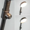 verstelbare_led_leeslamp__3-1.webp Fashion Straluma Verstelbare LED leeslamp zwart geborsteld staal dim-to-warm