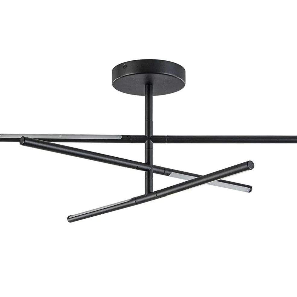 Outlet Straluma Verstelbare LED plafondlamp met 3-standen dim functie