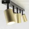 New Straluma Verstelbare 5-lichts GU10 opbouwspot goud met zwart