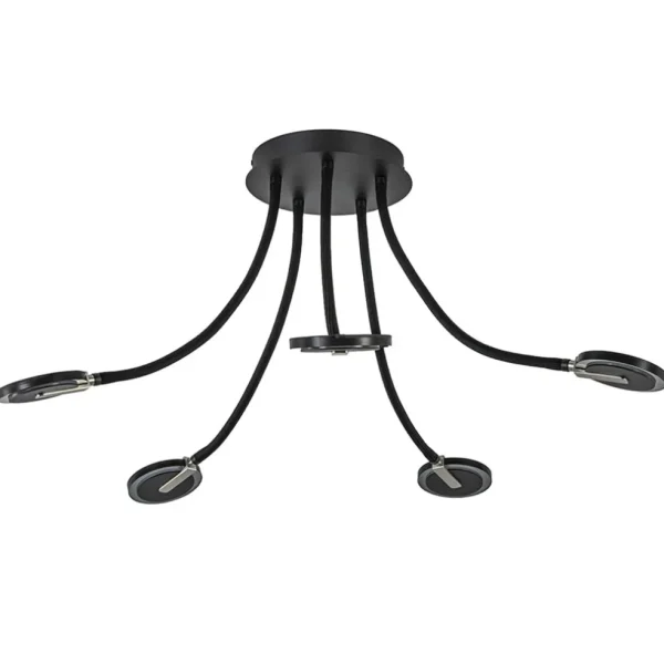 verstelbare_lichts_plafon_0-1.webp Store Straluma Verstelbare 5-lichts plafondlamp LED met smoke glas