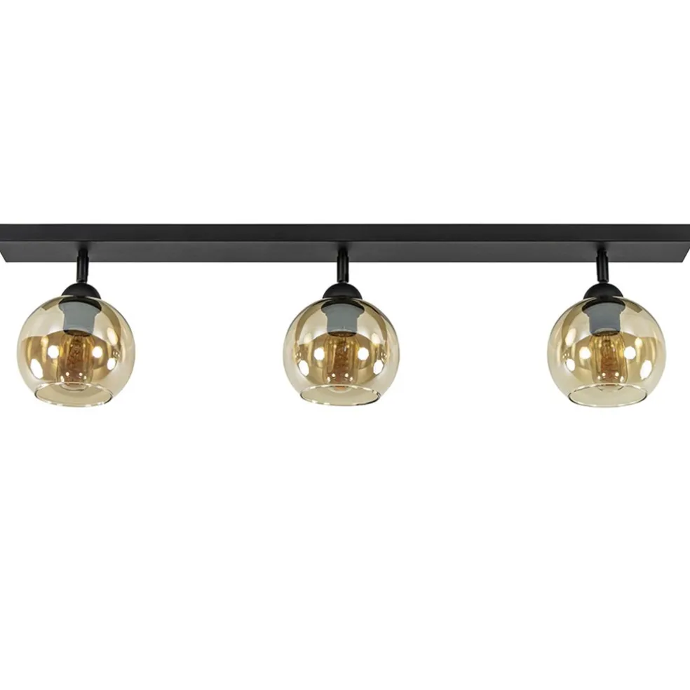 verstelbare_lichts_plafon_0-4.webp Cheap Straluma Verstelbare 3-lichts plafondlamp met amber glas