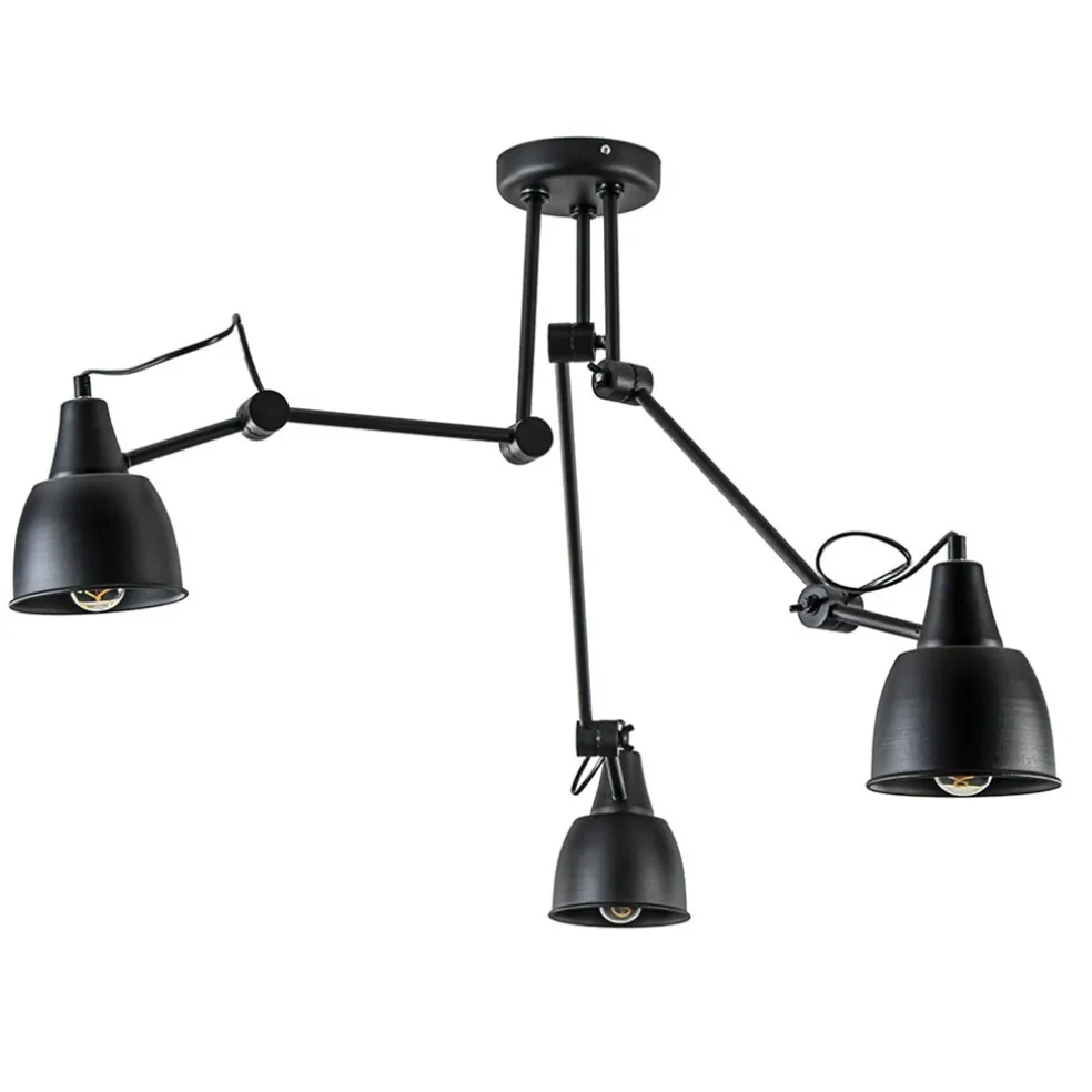 verstelbare_lichts_plafon_0.webp Discount Straluma Verstelbare 3-lichts plafondlamp met zwarte kappen