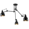 verstelbare_lichts_plafon_1.webp Discount Straluma Verstelbare 3-lichts plafondlamp met zwarte kappen