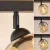 Cheap Straluma Verstelbare 3-lichts plafondlamp met amber glas