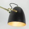 Discount Straluma Verstelbare plafondlamp mat zwart met goud