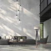 videlamp__multipendel_zwa_4.webp Shop Straluma Videlamp / multipendel zwart met 5 helder glazen bollen
