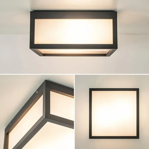 vierkante_buitenlamp_dark_3.webp Online Straluma Vierkante buitenlamp dark grey plafond/wand