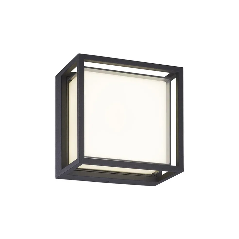 vierkante_led_wandlamp_bu_0.webp Online Straluma Vierkante LED wandlamp buiten IP65 antraciet