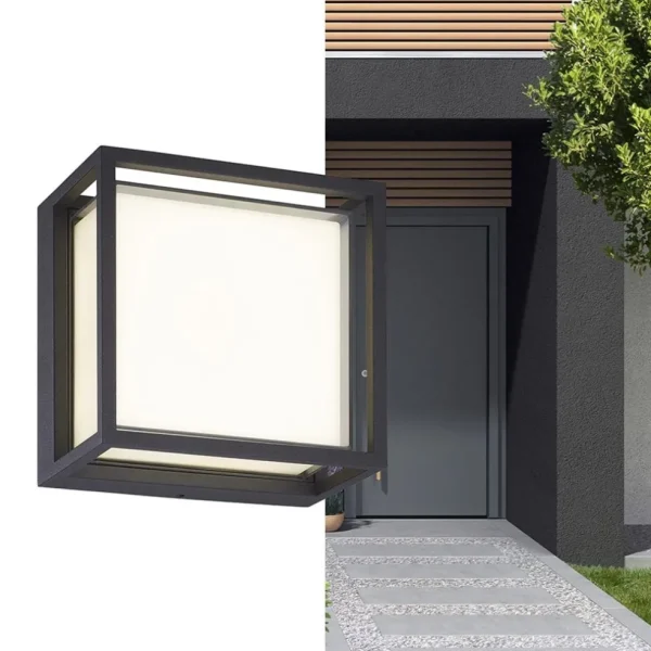 vierkante_led_wandlamp_bu_4.webp Online Straluma Vierkante LED wandlamp buiten IP65 antraciet
