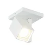 vierkante_opbouwspot_mat__1.webp Best Straluma Vierkante opbouwspot mat wit GU10 verstelbaar