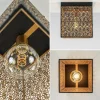Cheap Straluma Vierkante plafondlamp zwart met gouden binnenzijde