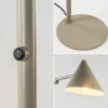 Clearance Straluma Vintage vloerlamp verstelbaar zandkleurig