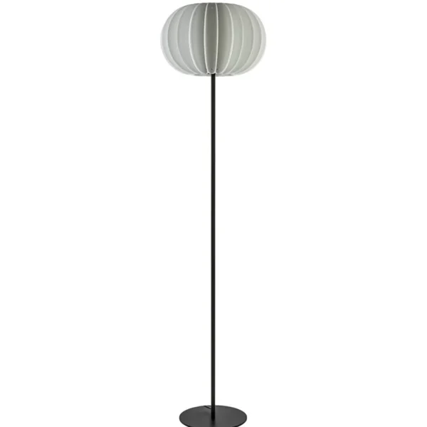 vloerlamp_arena_zwartkap__0.webp Discount Straluma Vloerlamp Arena zwart/kap wit