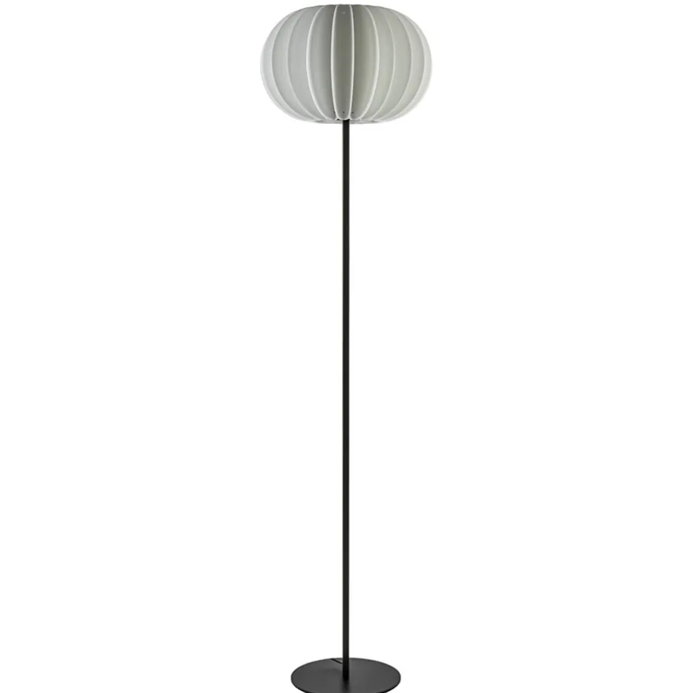 vloerlamp_arena_zwartkap__0.webp Discount Straluma Vloerlamp Arena zwart/kap wit