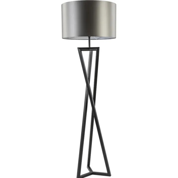 vloerlamp_atrani_zwart_ex_0.webp Store Straluma Vloerlamp Atrani zwart EXCL. KAP