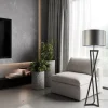 vloerlamp_atrani_zwart_ex_4.webp Store Straluma Vloerlamp Atrani zwart EXCL. KAP