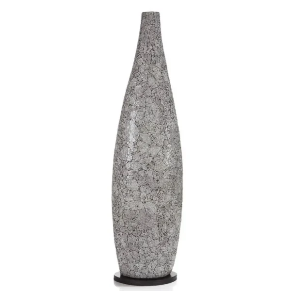 vloerlamp_bottle_mozaiek__0.webp Flash Sale Straluma Vloerlamp bottle mozaiek glas zwart/wit