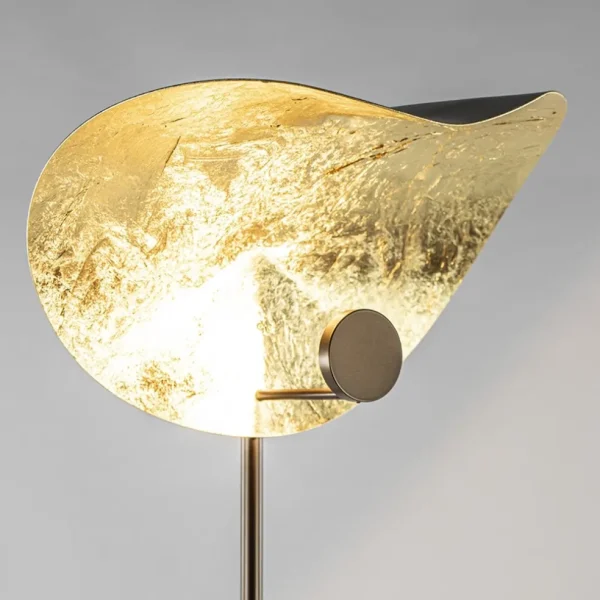 vloerlamp_chapeau_coffeeg_2.webp Online Straluma Vloerlamp Chapeau coffee/goldleaf
