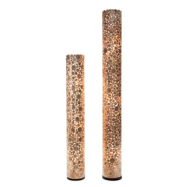 Flash Sale Straluma Vloerlamp Coin schelpen cilinder gold