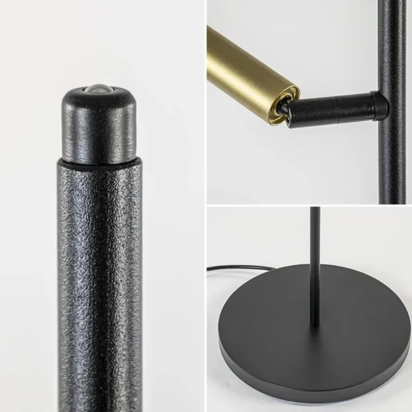 vloerlamp_flute_l_zwartma_3.webp Shop Straluma Vloerlamp Flute 2l zwart/matgoud pushdim