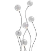 Sale Straluma Vloerlamp Gio zwart + bolglas helder