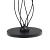 Sale Straluma Vloerlamp Gio zwart + bolglas helder