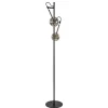 vloerlamp_globe_l_zwartgo_0.webp Hot Straluma Vloerlamp Globe 2-L zwart/goud smokeglas