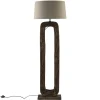 vloerlamp_kelafo_hout_cho_3.webp Online Straluma Vloerlamp Kelafo hout chocolade bruin exclusief kap