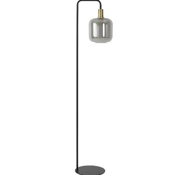 vloerlamp_lekar_zwart_met_0.webp New Straluma Vloerlamp Lekar zwart met smoke glas