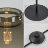 vloerlamp_lett_zwartsmoke_2.webp Hot Straluma Vloerlamp Lett zwart/smoke glas