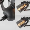 vloerlamp_mat_zwart_met_t_3.webp Flash Sale Straluma Vloerlamp mat zwart met titanium glazen kappen