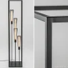 Flash Sale Straluma Vloerlamp open frame zwart 4-lichts