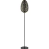 Shop Straluma Vloerlamp Yaelle antiek brons met zwarte voet