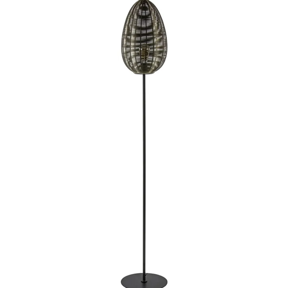 vloerlamp_yaelle_antiek_b_0.webp Shop Straluma Vloerlamp Yaelle antiek brons met zwarte voet