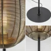 Shop Straluma Vloerlamp Yaelle antiek brons met zwarte voet