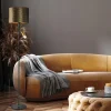 vloerlamp_zwartgoud_met_k_4.webp Cheap Straluma Vloerlamp zwart/goud met kap brons/goud