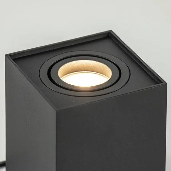 vloerspot_rebel_vierkant__2.webp Outlet Straluma Vloerspot Rebel vierkant 12.5cm zwart