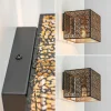 wandlamp_avola_zwartgoud_3.webp Best Sale Straluma Wandlamp Avola zwart/goud