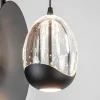 wandlamp_black_egg_zwarth_2.webp Shop Straluma Wandlamp Black Egg zwart/helder glas