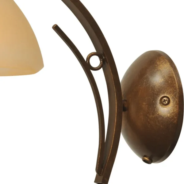 wandlamp_bolzano_smeedijz_1.webp Outlet Straluma Wandlamp Bolzano smeedijzer brons