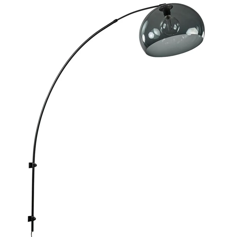 wandlamp_boog_met_smoke_p_0.webp Hot Straluma Wandlamp boog met smoke plexibol kap
