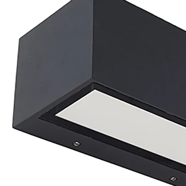wandlamp_breed_updown_ant_1.webp Cheap Straluma Wandlamp breed up+down antraciet IP54