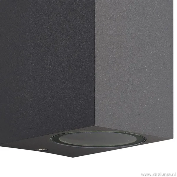 wandlamp_buiten_antraciet_1-3.webp Online Straluma Wandlamp buiten antraciet up+down IP54