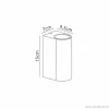 wandlamp_buiten_updown_wi_3.webp Cheap Straluma Wandlamp buiten up+down wit IP54