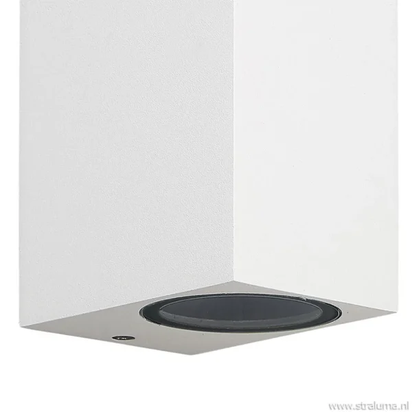New Straluma Wandlamp buiten wit up+down IP54