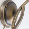 Clearance Straluma Wandlamp Capri brons/Glas