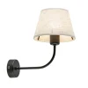 wandlamp_chicago_zwartzan_1.webp New Straluma Wandlamp Chicago zwart/zandkleur kap