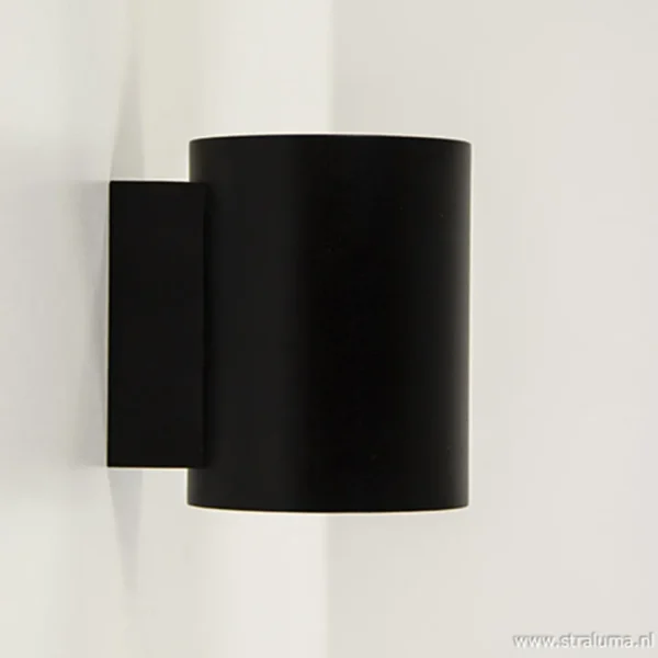 wandlamp_cilinder_zwartgo_1-2.webp Sale Straluma Wandlamp cilinder zwart/goud